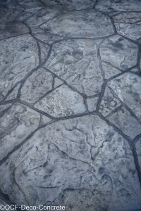 OCF concrete stamps