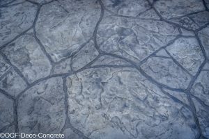 flagstone concrete stamping