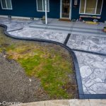 stamped concrete walkways in Oregon