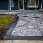 stamped concrete walkways in Oregon