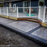Appalachian flagstone concrete