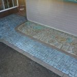 flagstone stamp with borders