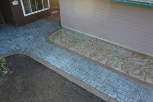 flagstone stamp with borders
