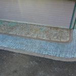 stamped concrete with borders