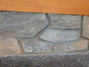 decorative concrete on house