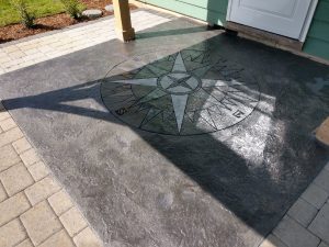 concrete overlays with designs