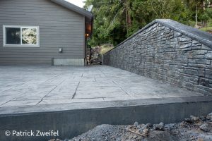 decorative concrete on the Oregon Coast