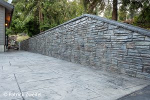 vertical walls