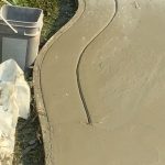 decorative stamped concrete process