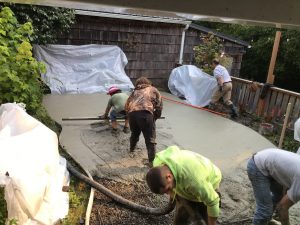 OCF stamped concrete process