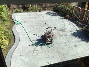 OCF stamped concrete process