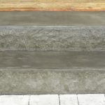house stamped concrete walkways