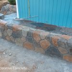 cobblestone decorative concrete