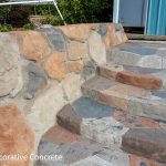 decorative concrete on the Oregon Coast