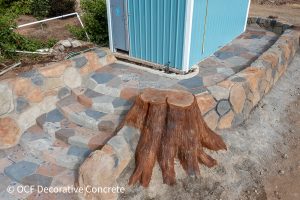 OCF stamped concrete