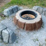 decorative cobblestone stamped concrete