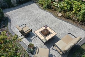 stamped concrete patio