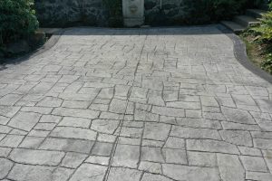 OCF stamped concrete patios