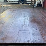 OCF stamped wood planks