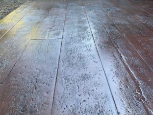OCF decorative concrete wood planks