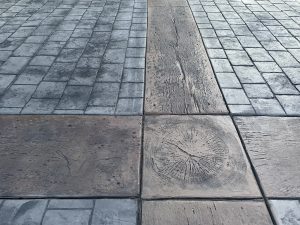stamped concrete flooring 