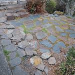 grouted flagstone concrete stamping