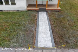 OCF decorative concrete walkways