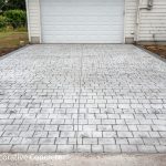 decorative concrete driveways
