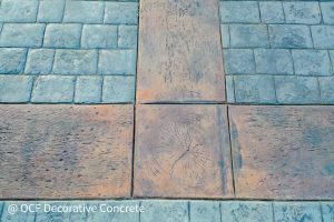 OCF stamped decorative concrete