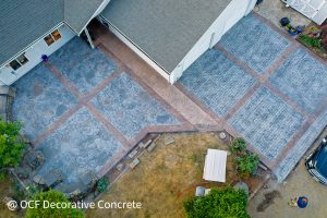 OCF stamped concrete