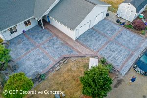 OCF stamped concrete