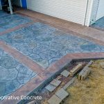 decorative concrete borders