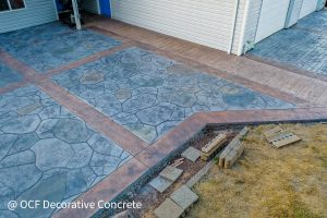 decorative concrete borders