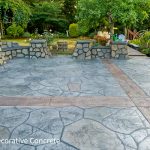 stamped concrete flooring