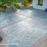 stamped concrete flooring