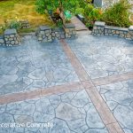 OCF stamped concrete flooring