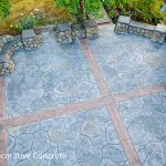 OCF stamped concrete flooring