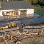 outdoor concrete walls