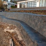 stamped concrete walls