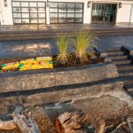 stamped concrete outdoor walls