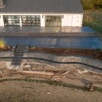 OCF stamped concrete wall 