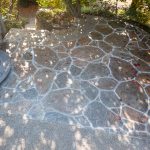 OCF flagstone stamped concrete