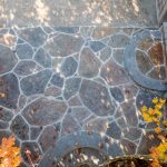 flagstone concrete stamping