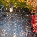 grouted flagstone concrete stamping