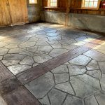 stamped concrete