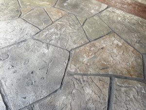 OCF decorative overlay concrete floors