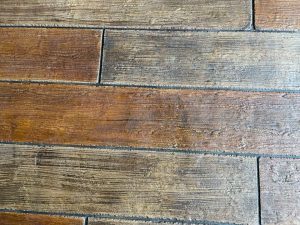 OCF stamped concrete