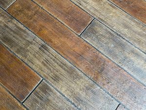 concrete restoration wood plank concrete floor