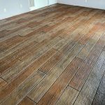 wood plank concrete restoration