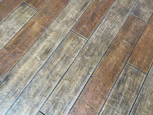 OCF wood plank concrete 